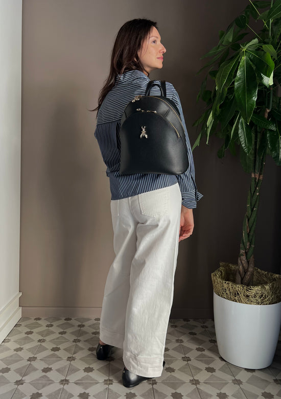 Borsa zaino in pelle