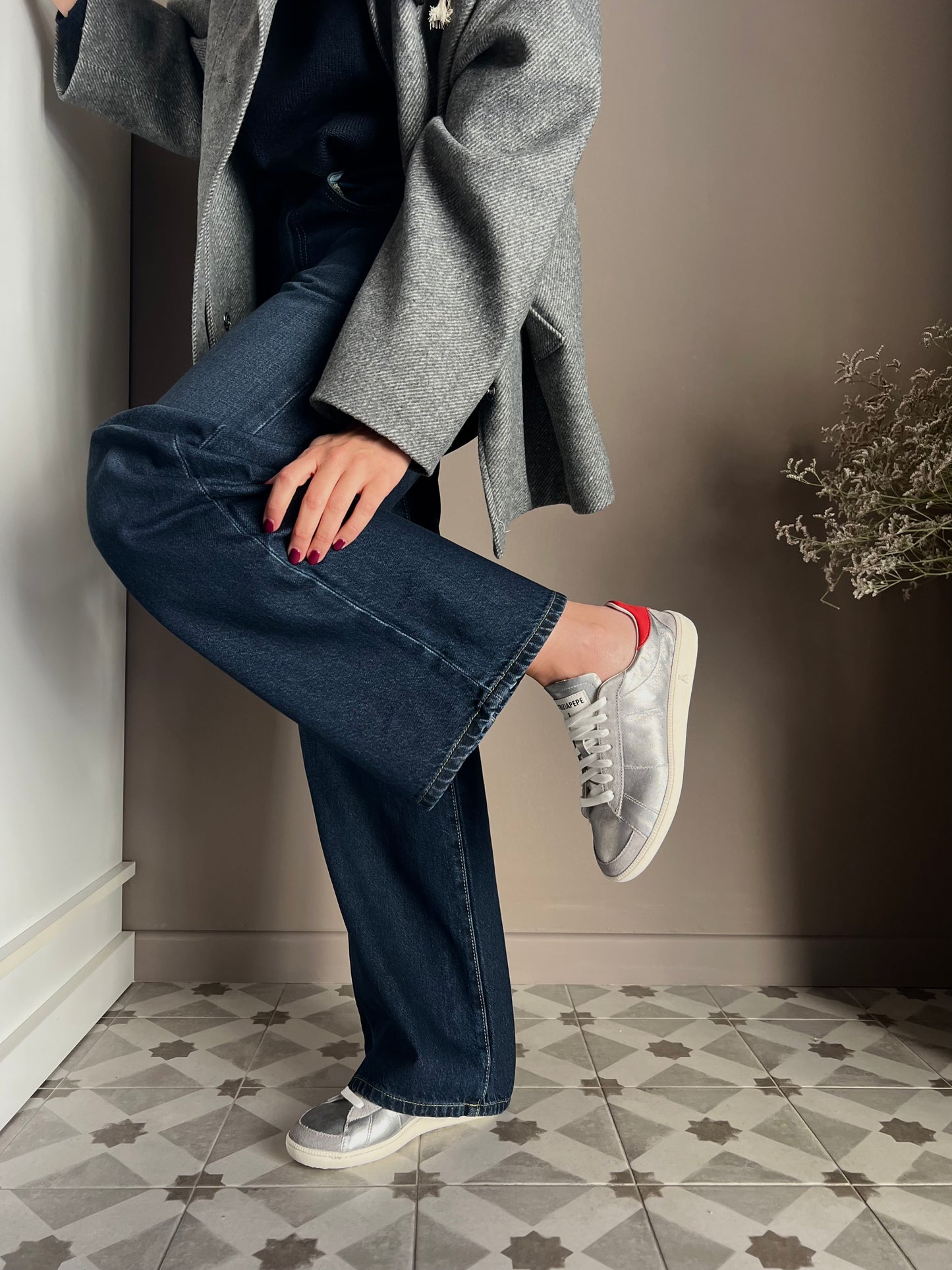 Sneakers Skin ‘93 in nappa laminata