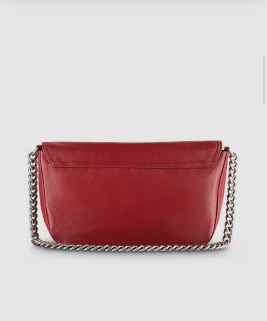 Borsa a spalla media con catena