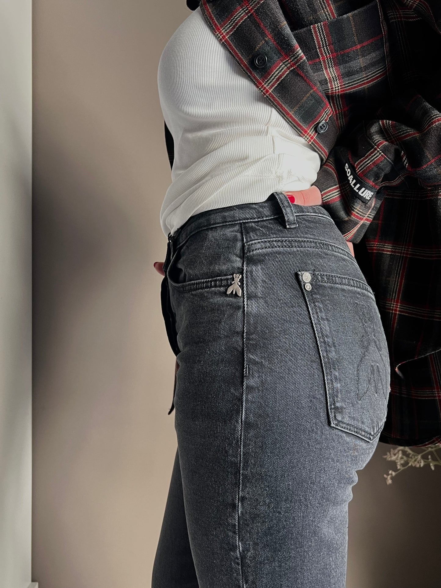 Pantalone denim slim Patrizia Pepe