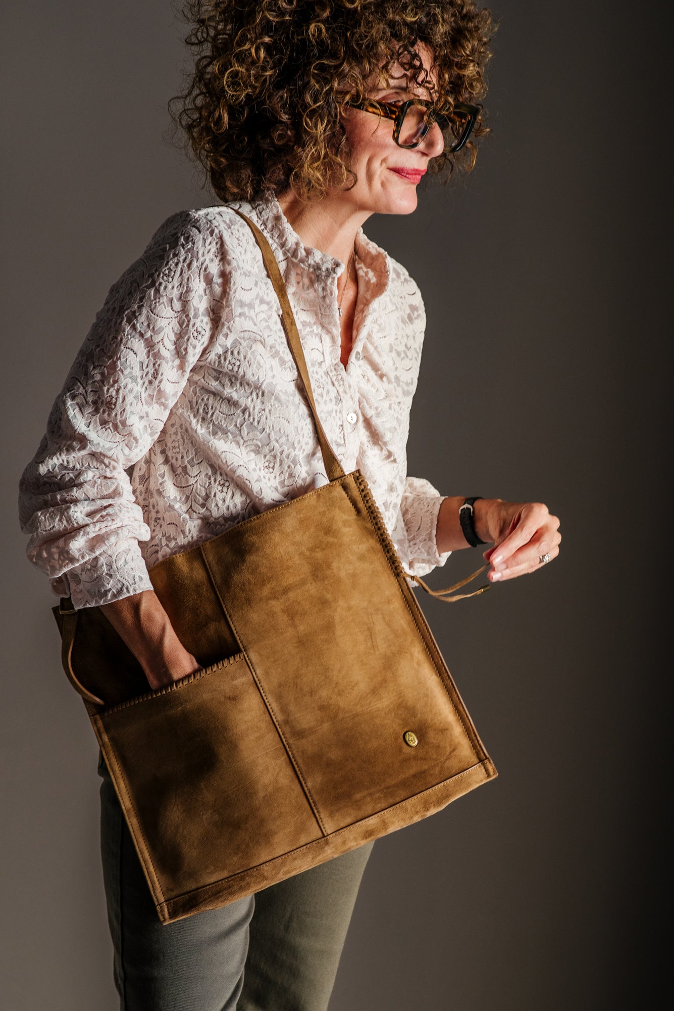 Camicia in Pizzo SoAllure – Burro