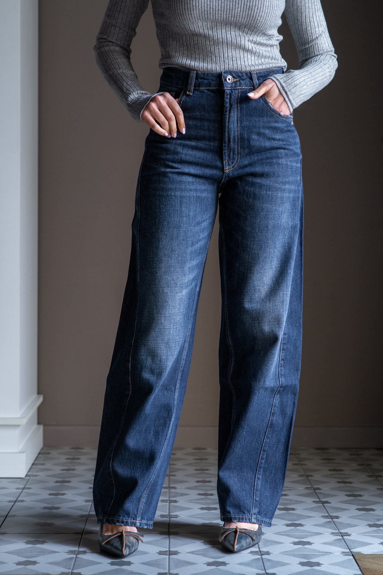 Jeans Patrizia Pepe con Impunture Sagomate