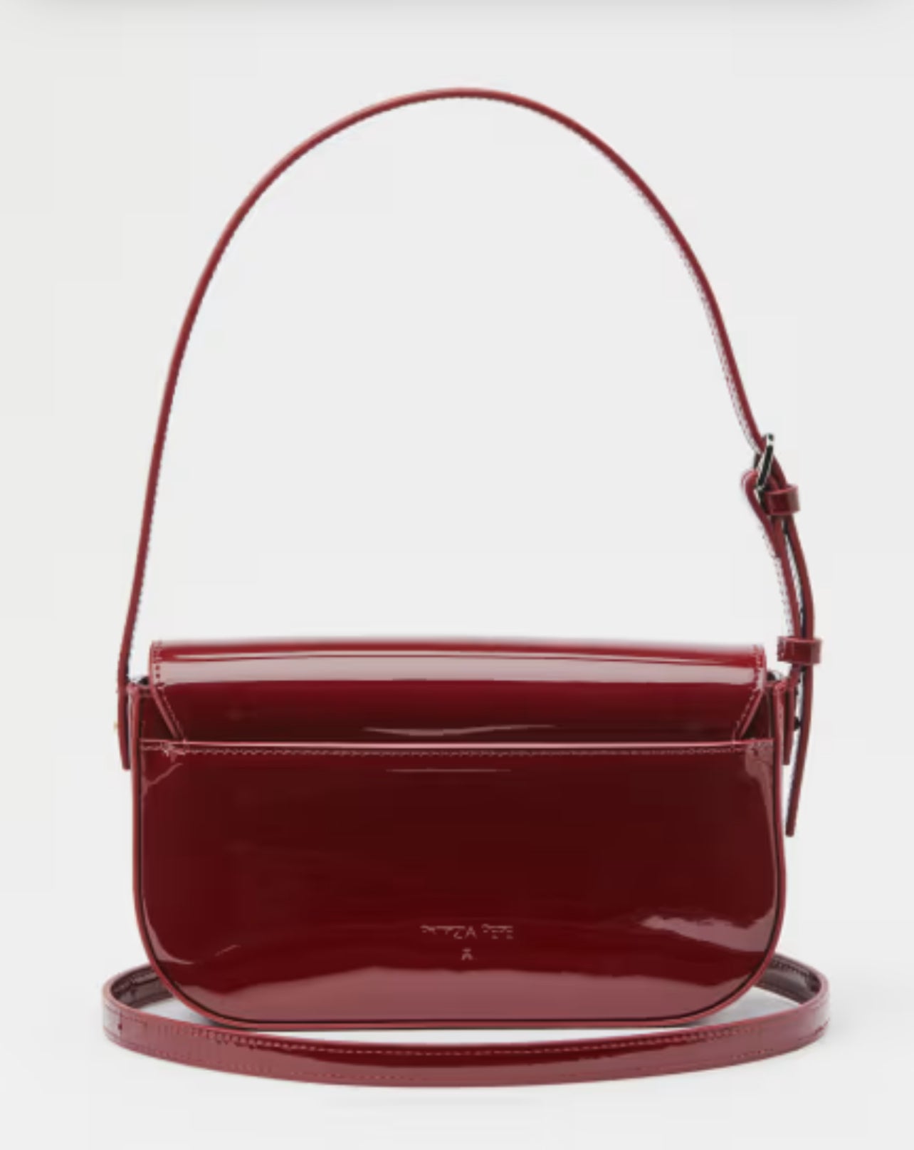 Borsa a spalla Fly in pelle verniciata