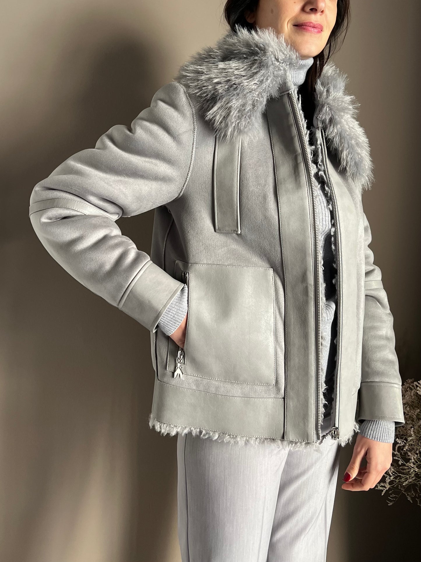 Giubbotto reversibile Fluffy Patrizia Pepe