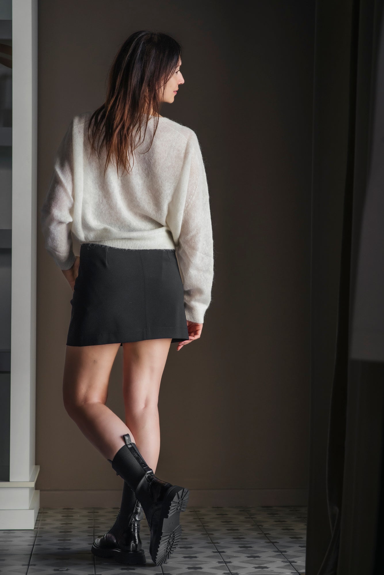 Maglione con Motivo Floreale Alessia Santi