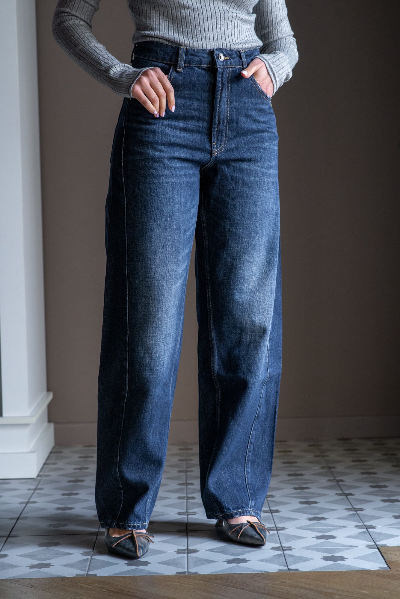 Jeans Patrizia Pepe con Impunture Sagomate