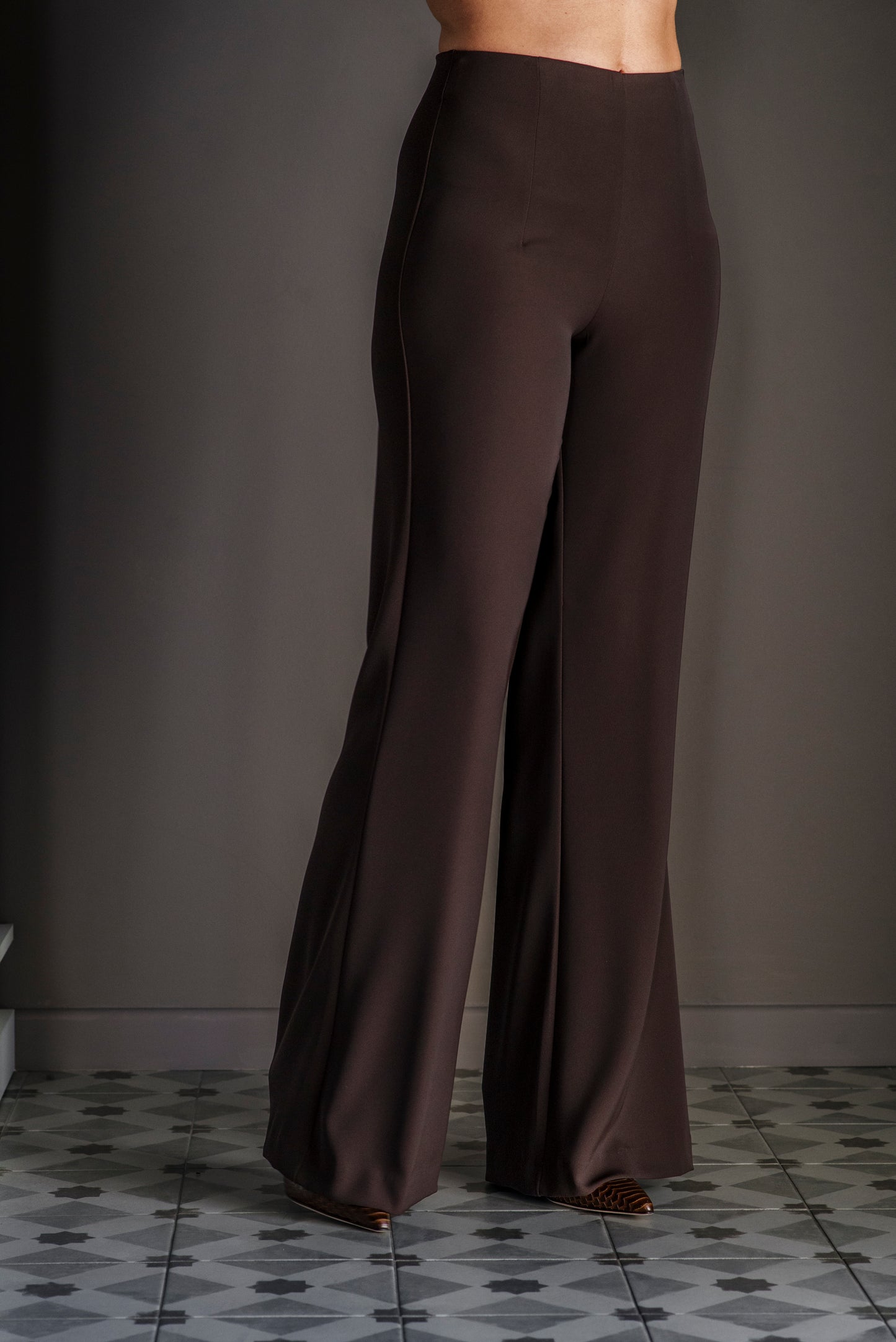 Pantalone Fluido Marrone – SoAllure