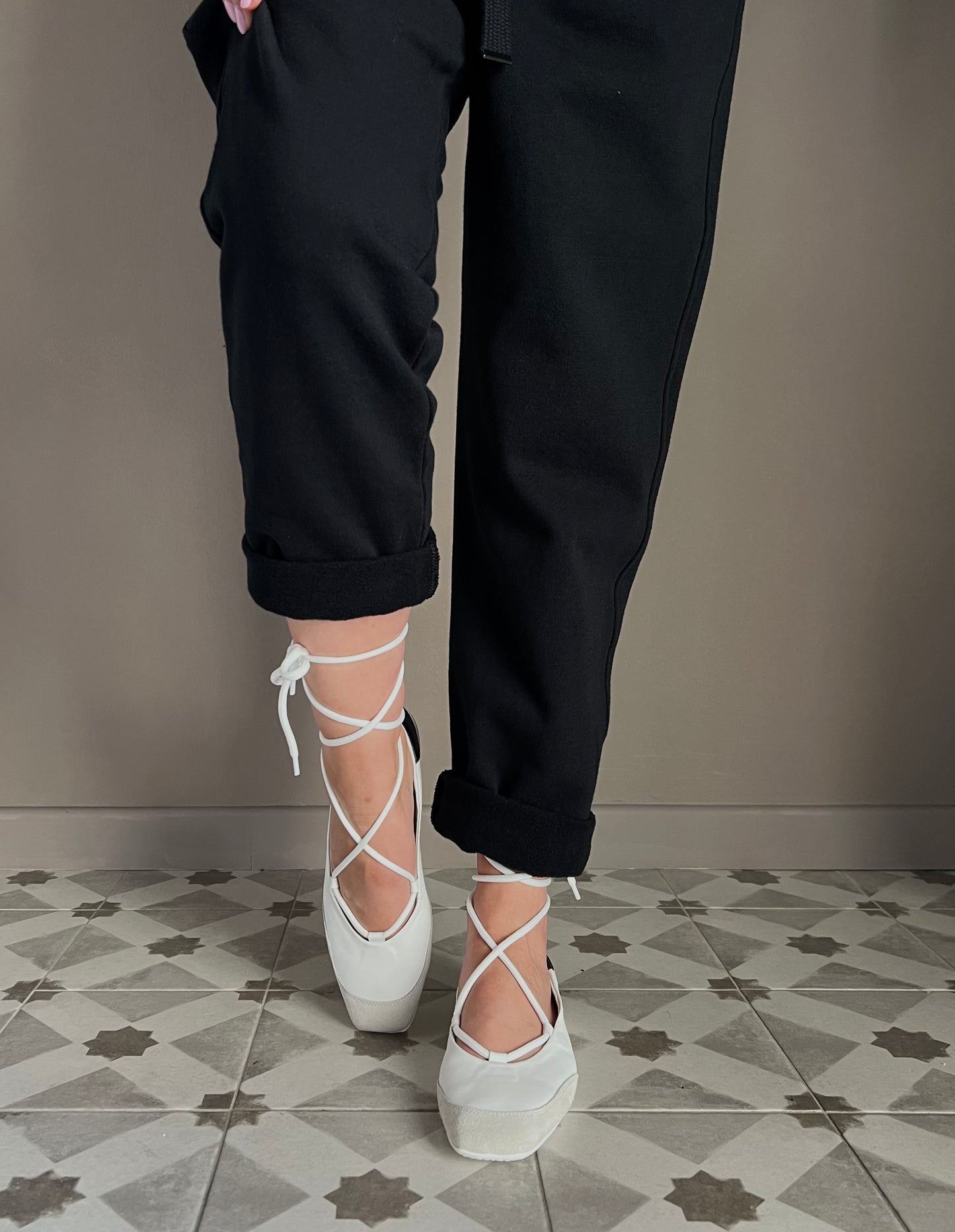 Ballerina Dancing Skin Bianco