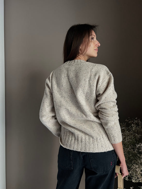 Maglione in lana mélange Alessia Santi