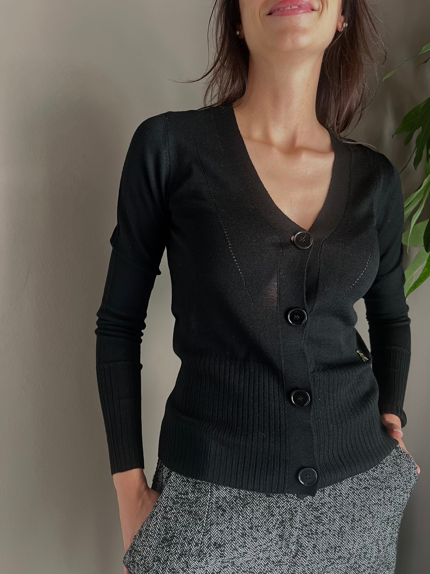 Cardigan in pura lana Patrizia Pepe