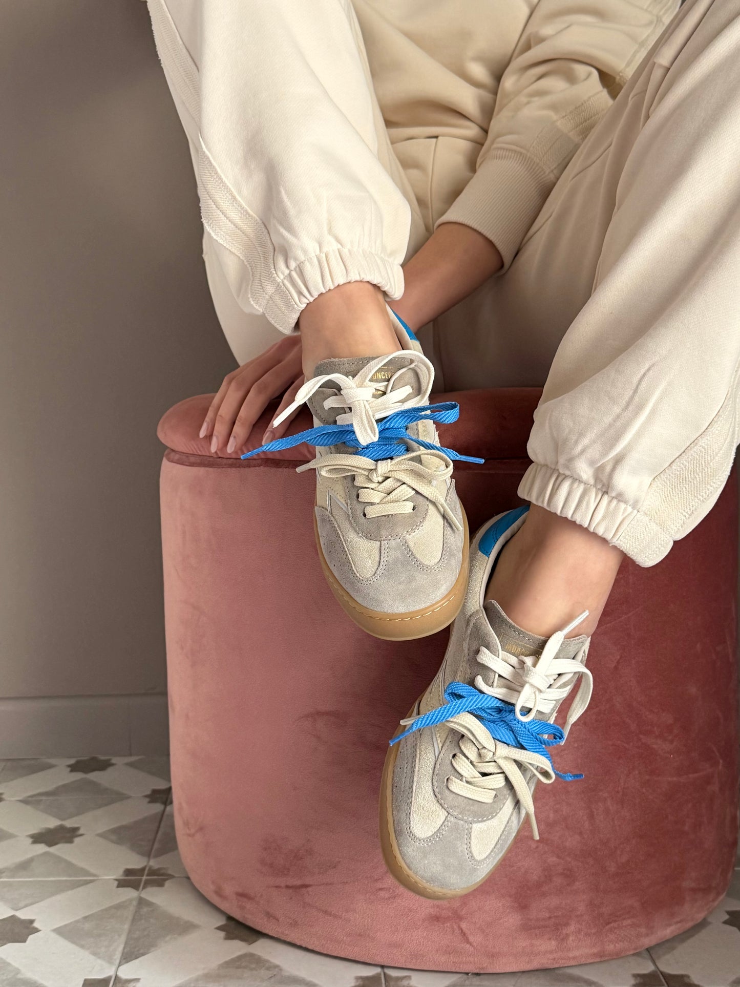 Sneakers Moaconcept bicolor in suede