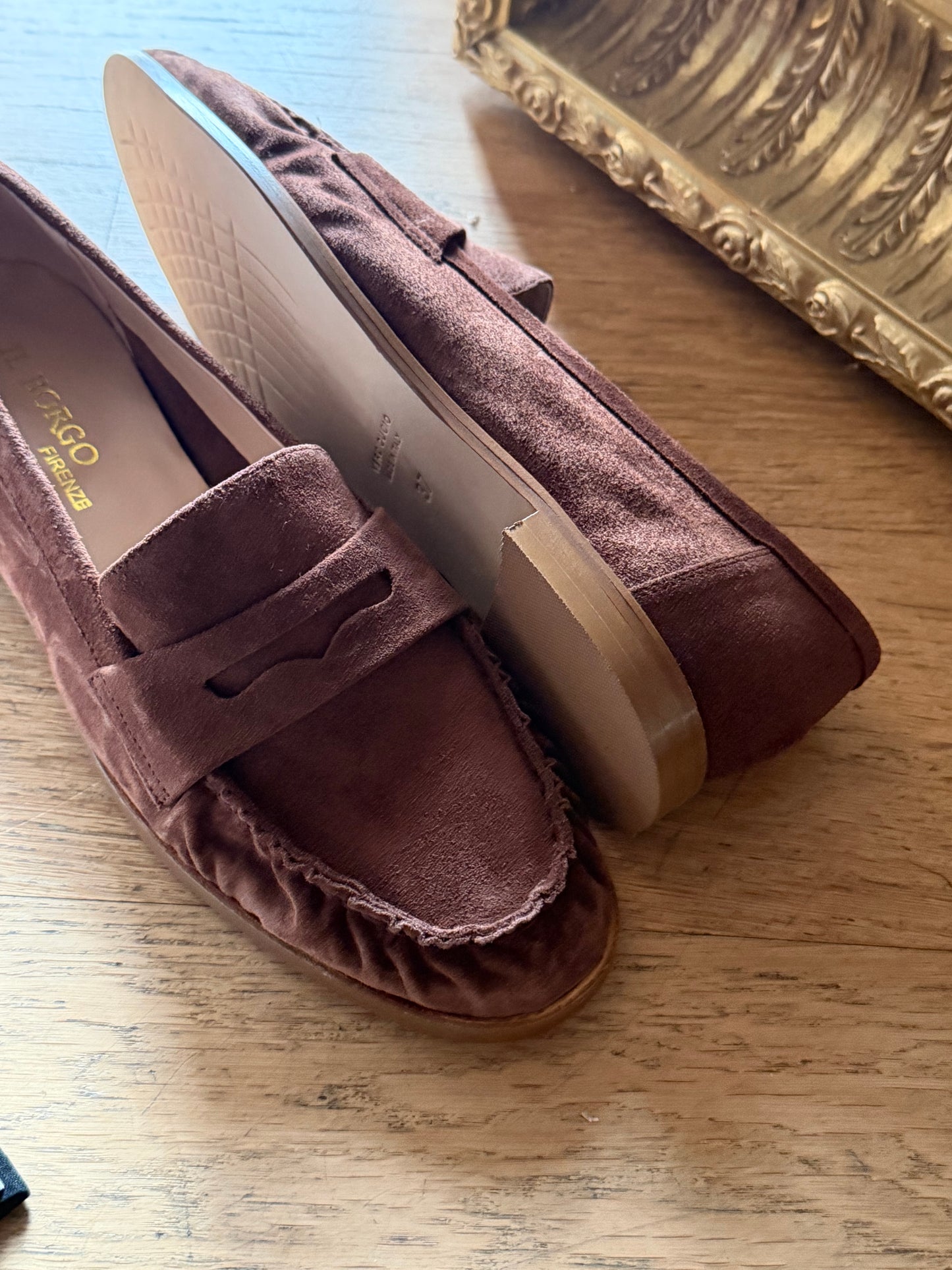 Mocassino sfoderato Il Borgo