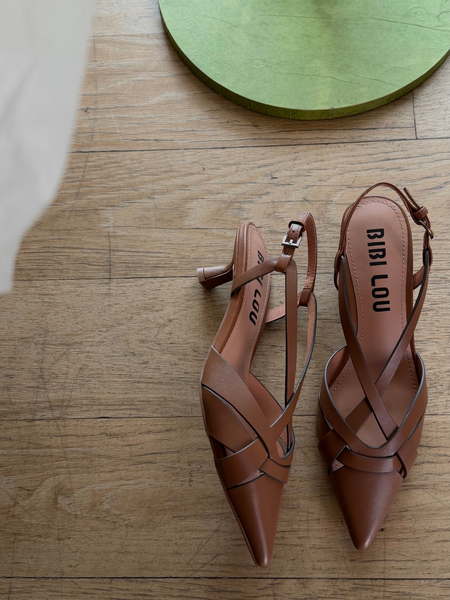 Slingback intrecciata Bibi Lou