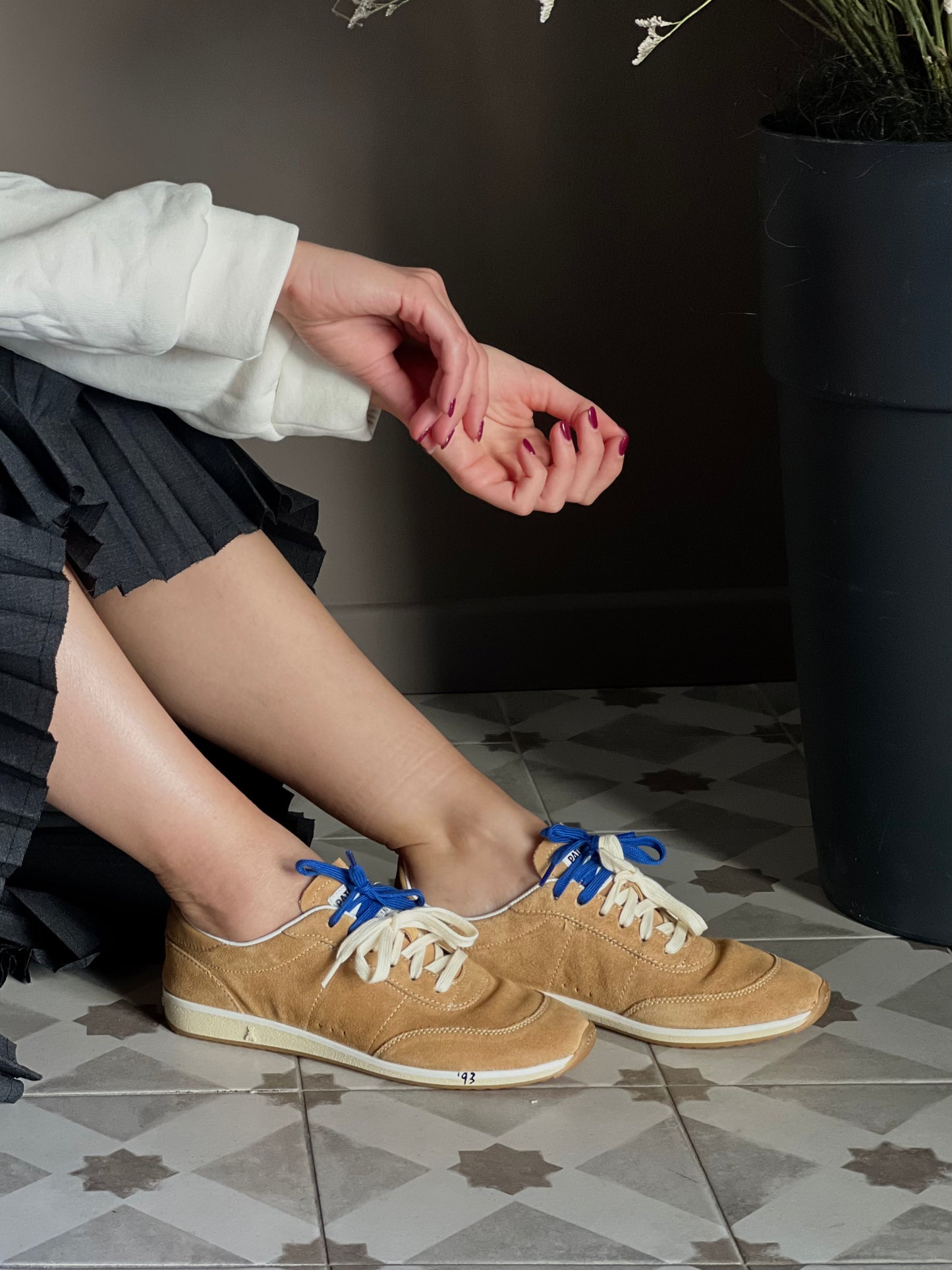 Sneakers running ‘93 scamosciate