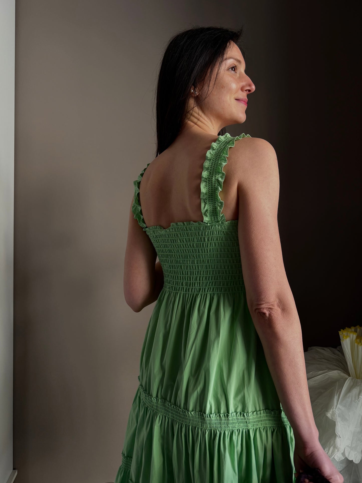 Vestito Lungo Sincer’re Paris – Light Green