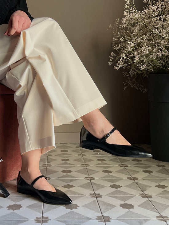 Scarpa bassa Mary Jane nera