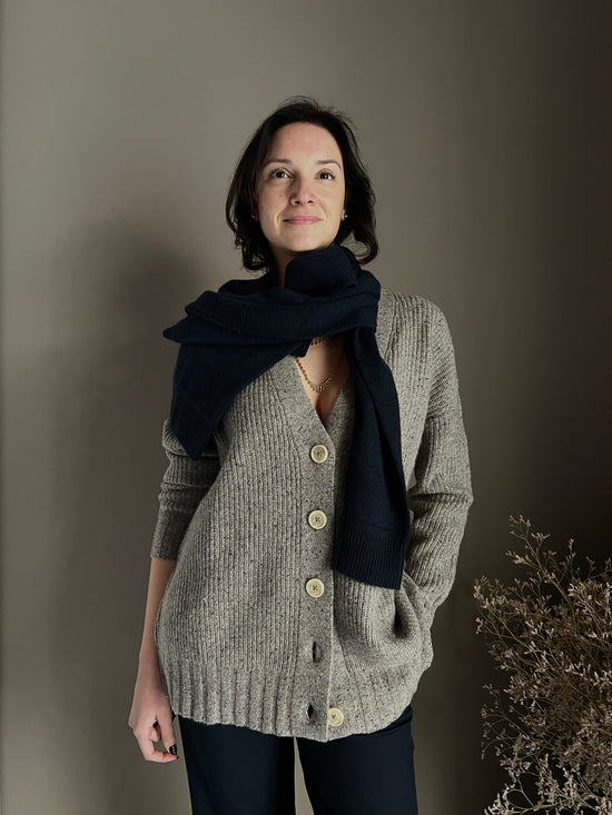 Cardigan oversize mélange Alessia Santi