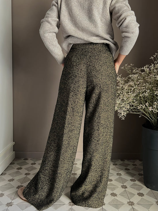 Pantalone palazzo fil-à-fil Alessia Santi