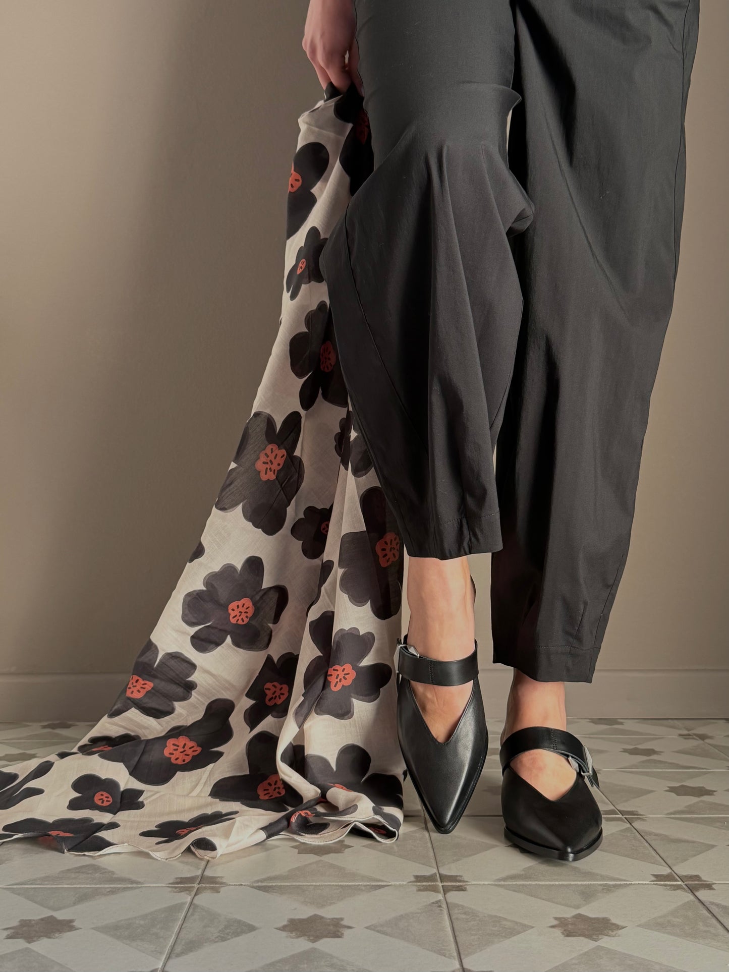 Sabot ASH in Pelle Nera