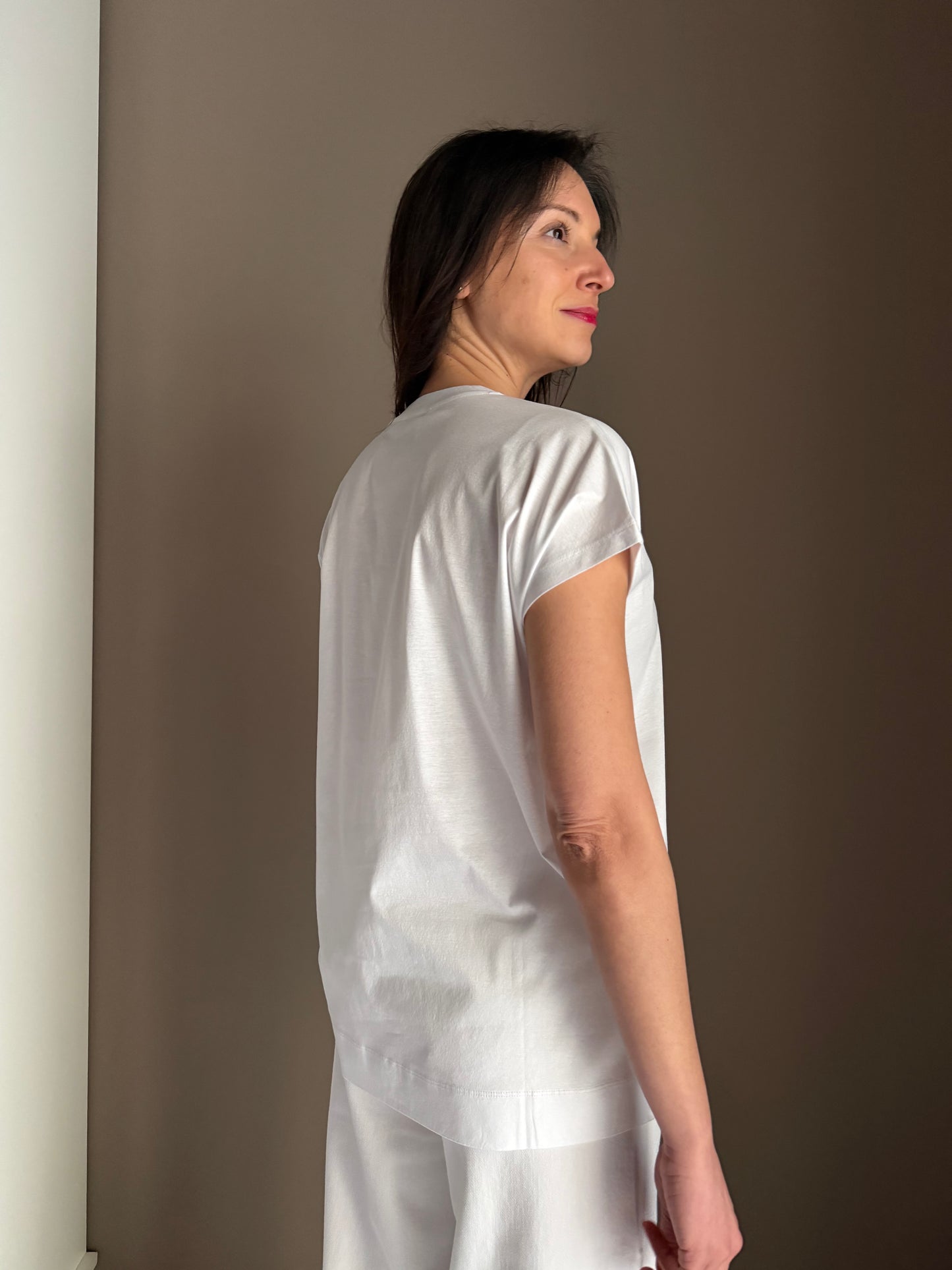 T-shirt in cotone dal taglio relaxed
