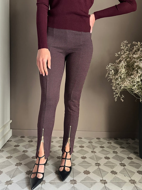 Pantalone slim fit in punto milano Patrizia Pepe