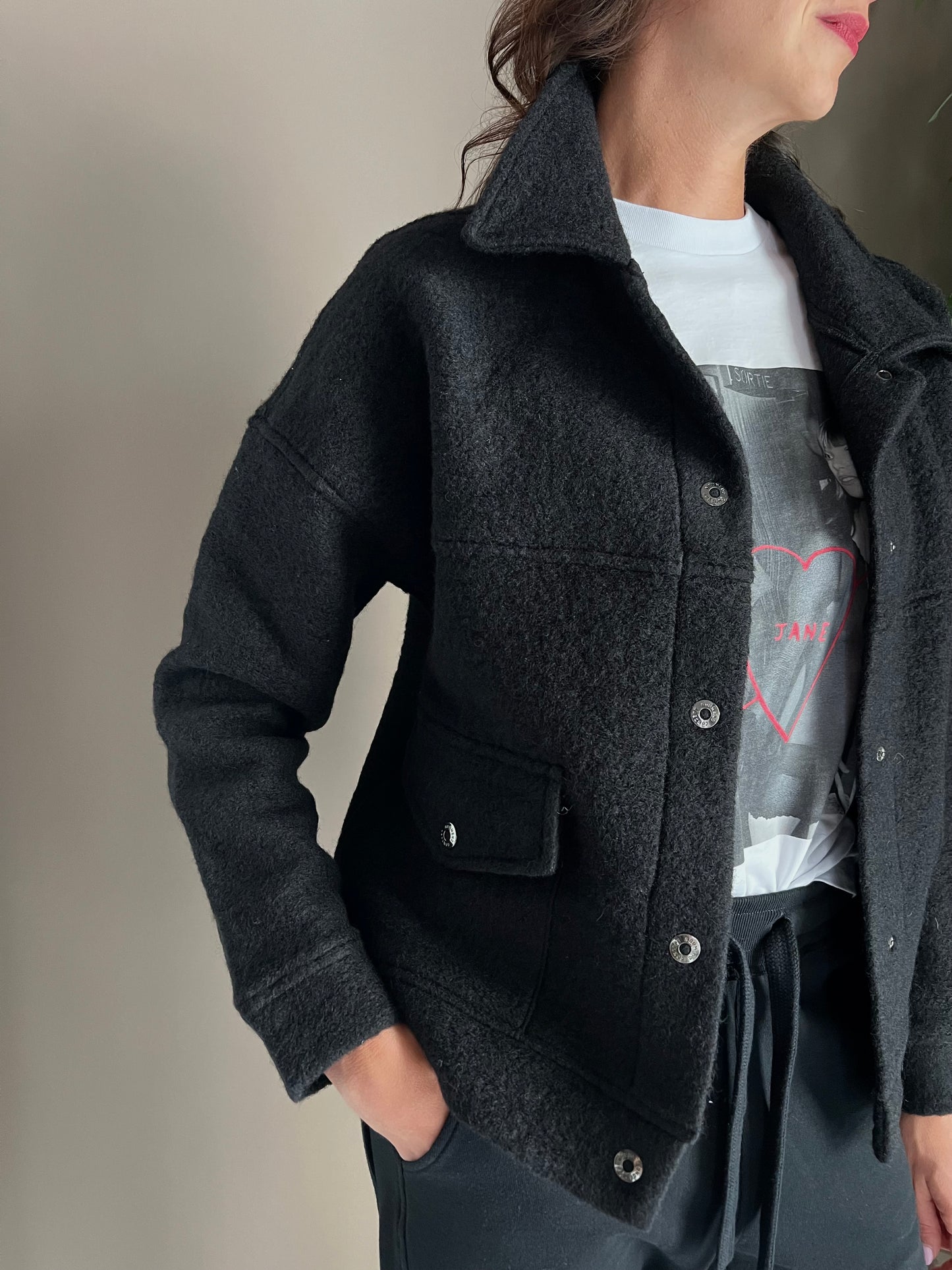 Giacca in lana cotta di Noumeno Concept