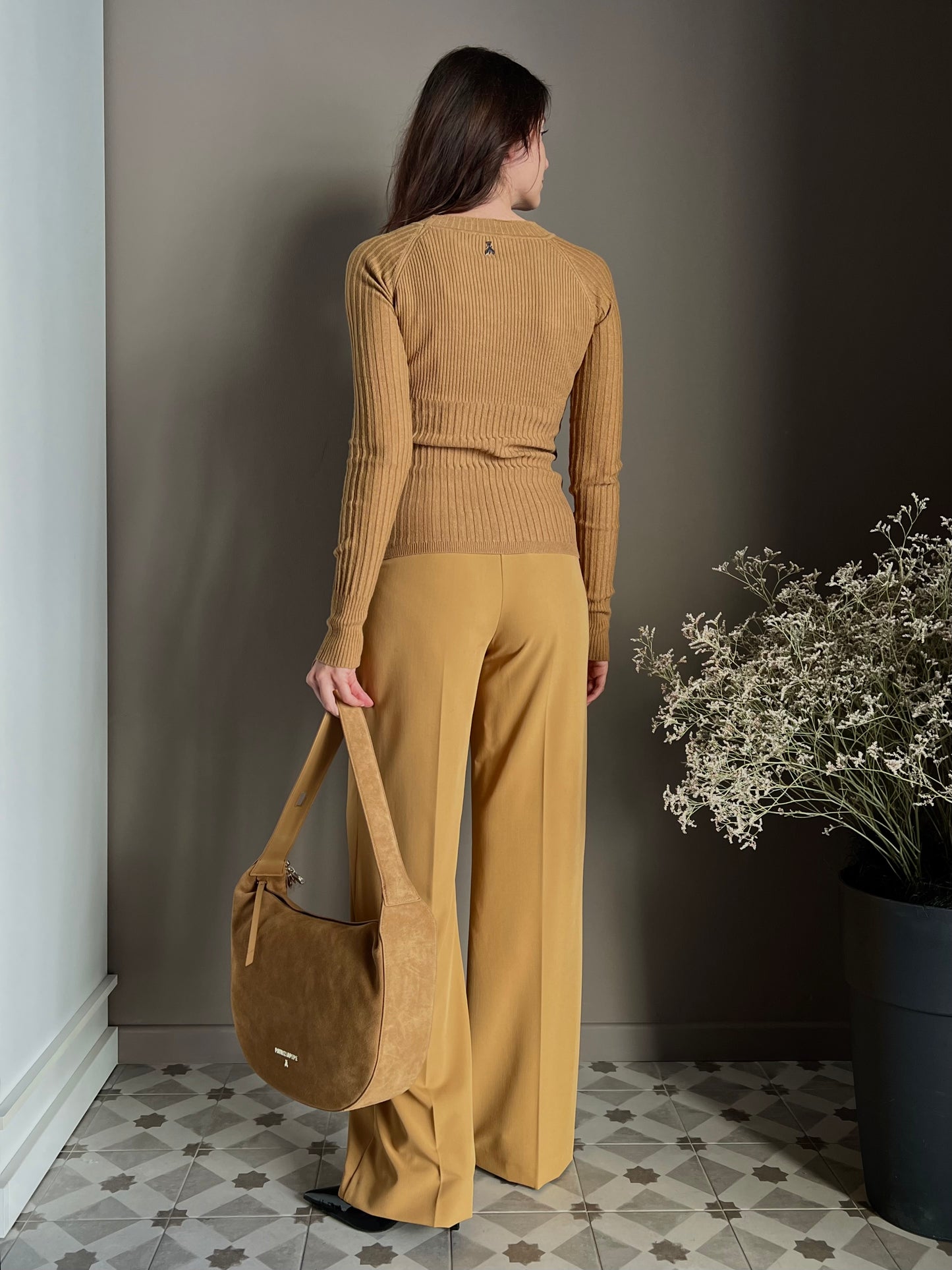 Pantalone fluido Urban beige