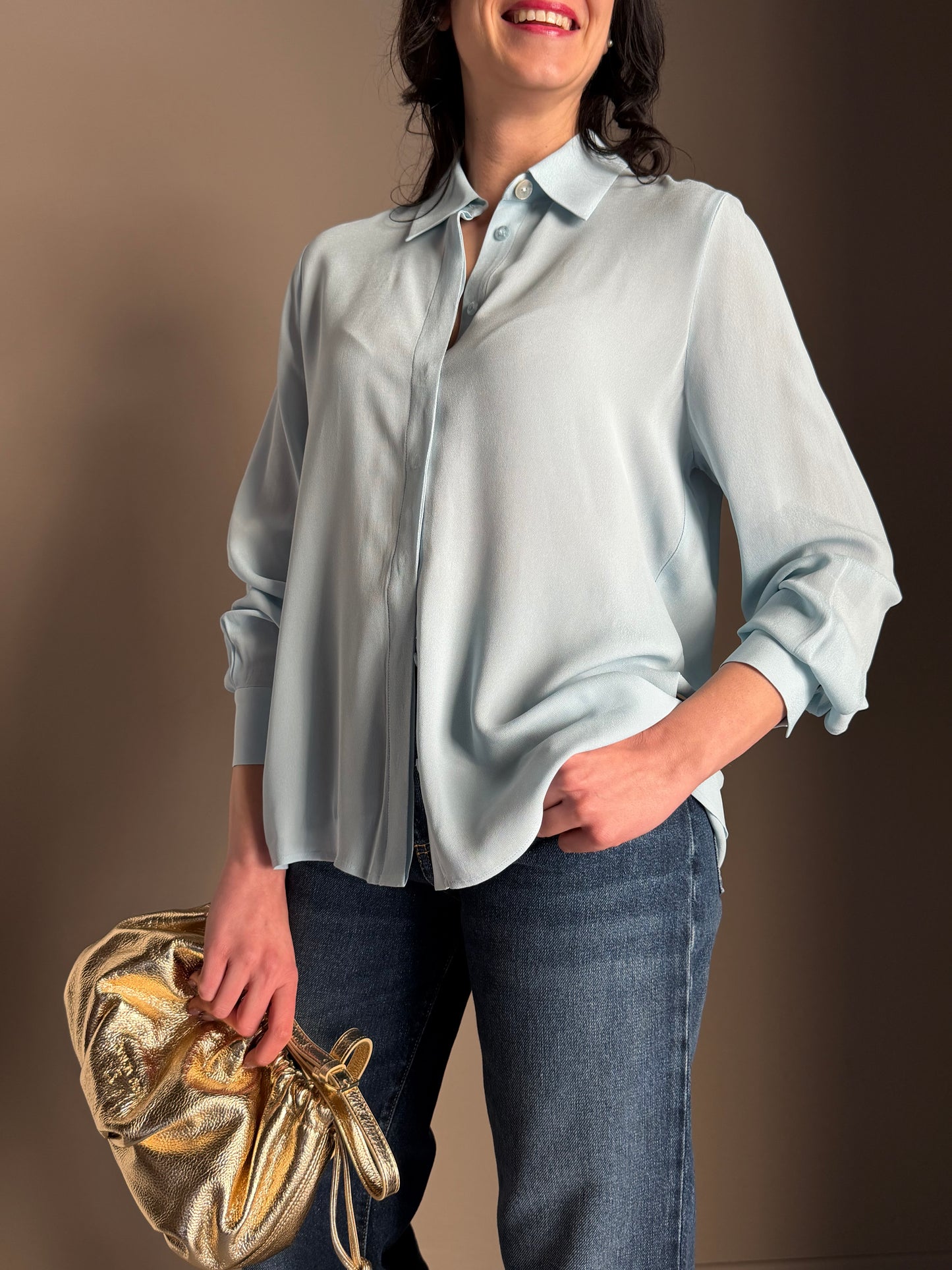 Camicia Nenette Azzurra