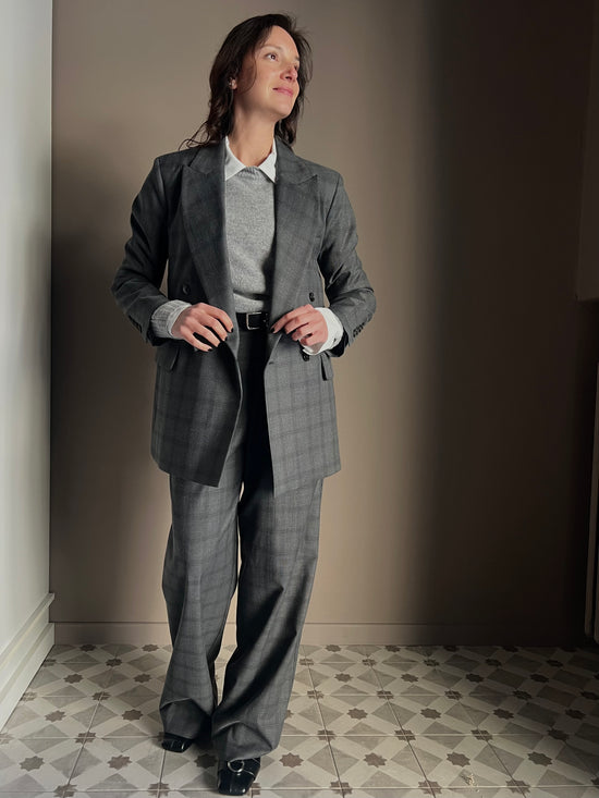 Pantalone a palazzo Ceck antracite