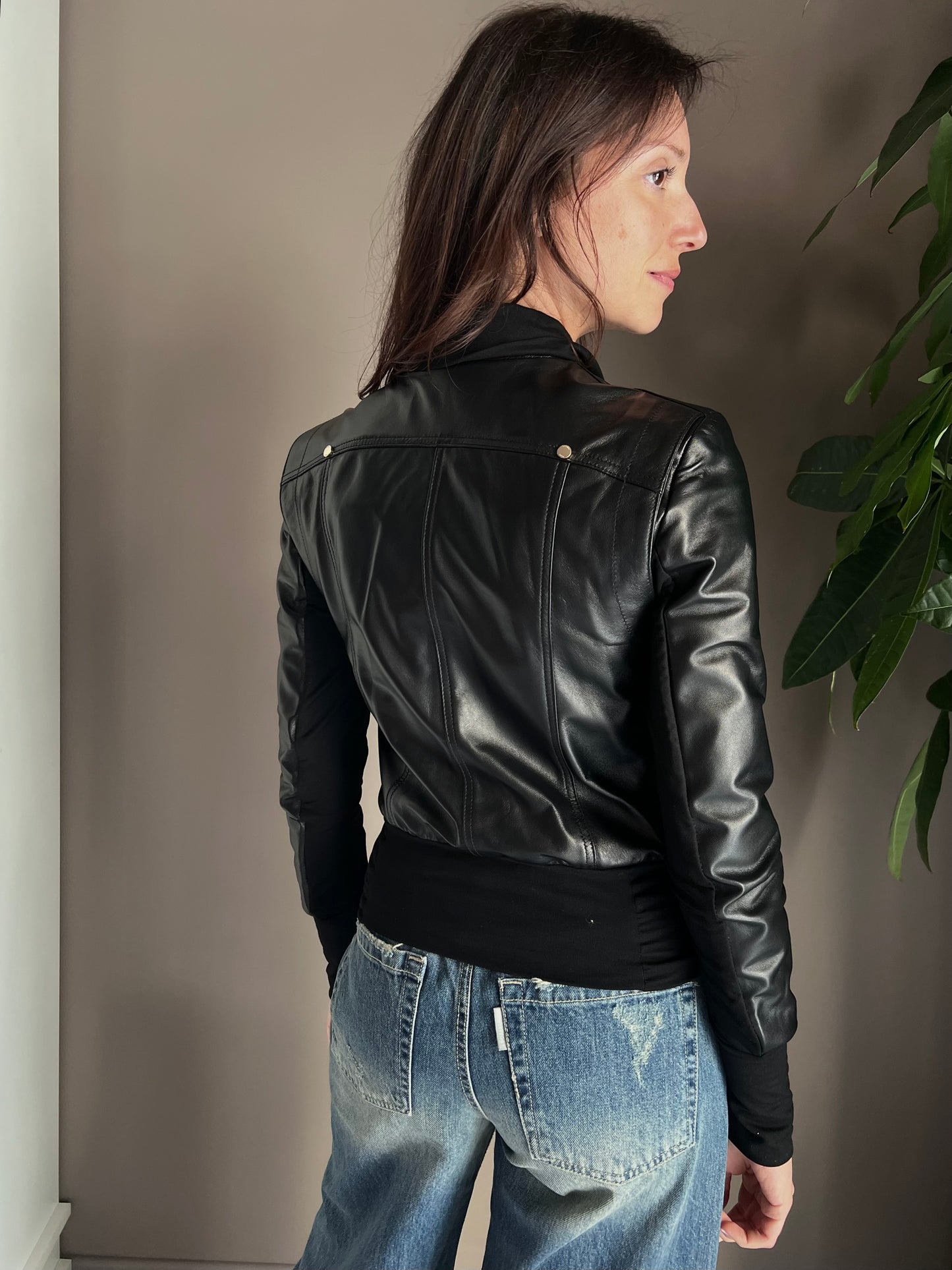 Giacca in pelle