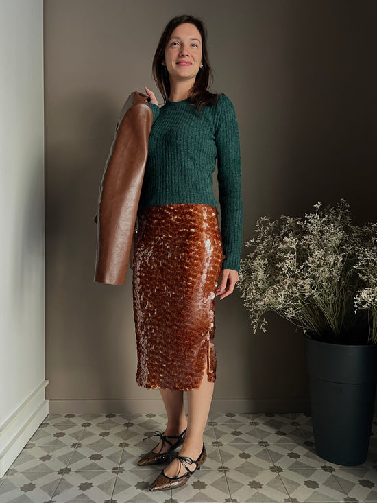 Gonna tubino paillettes Patrizia Pepe