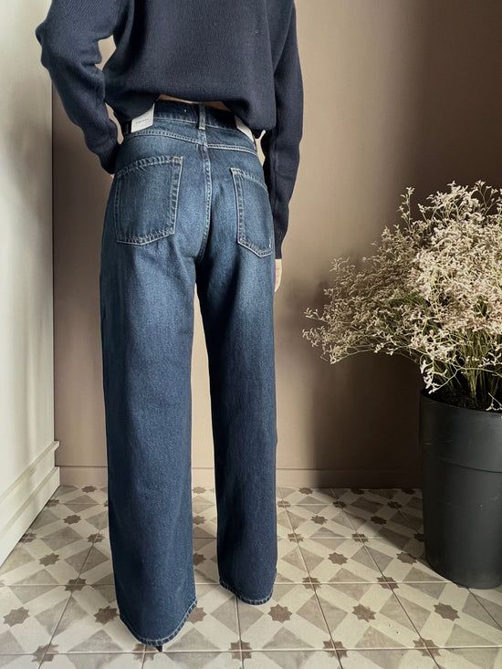 Pantalone Icon Denim Mod.Poppy Blu