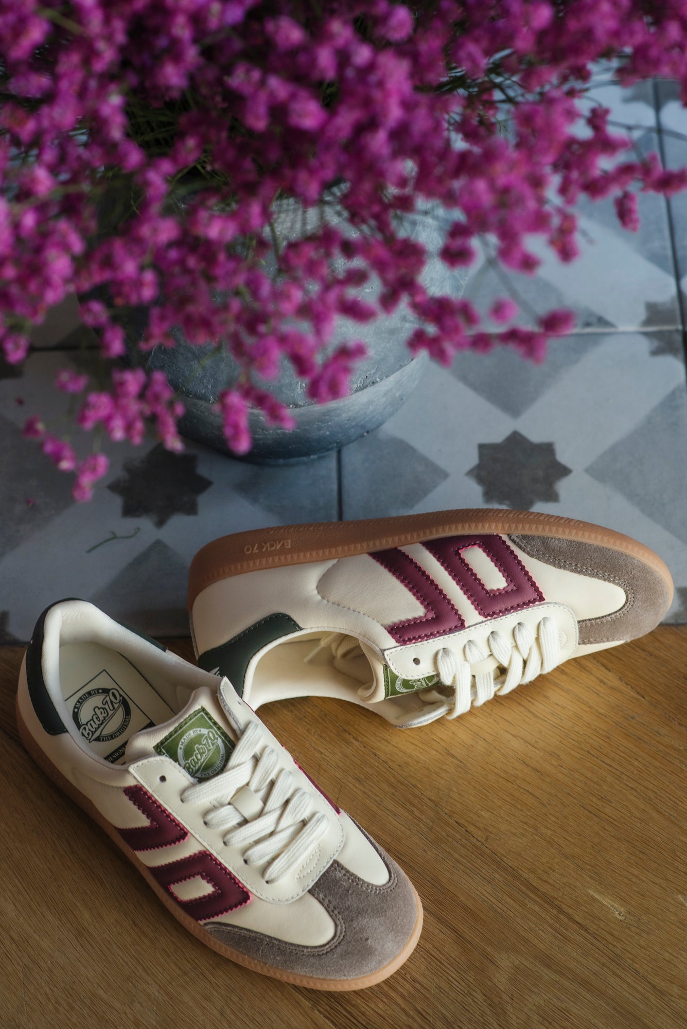 Sneakers in pelle e suede Black 70