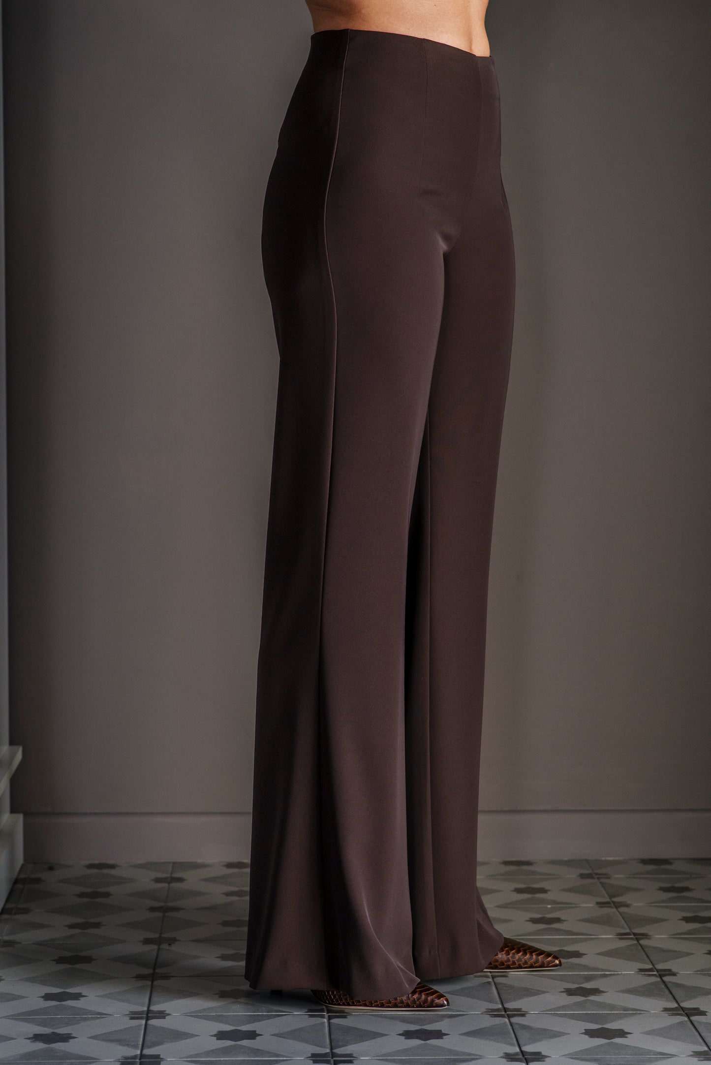 Pantalone Fluido Marrone – SoAllure