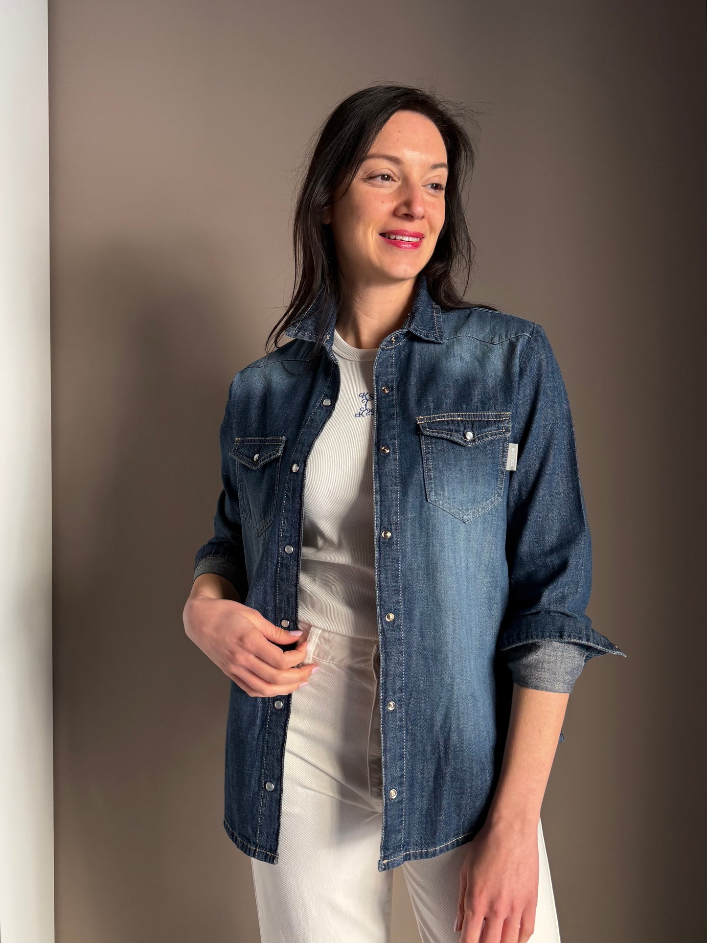 Camicia in denim leggera So Allure
