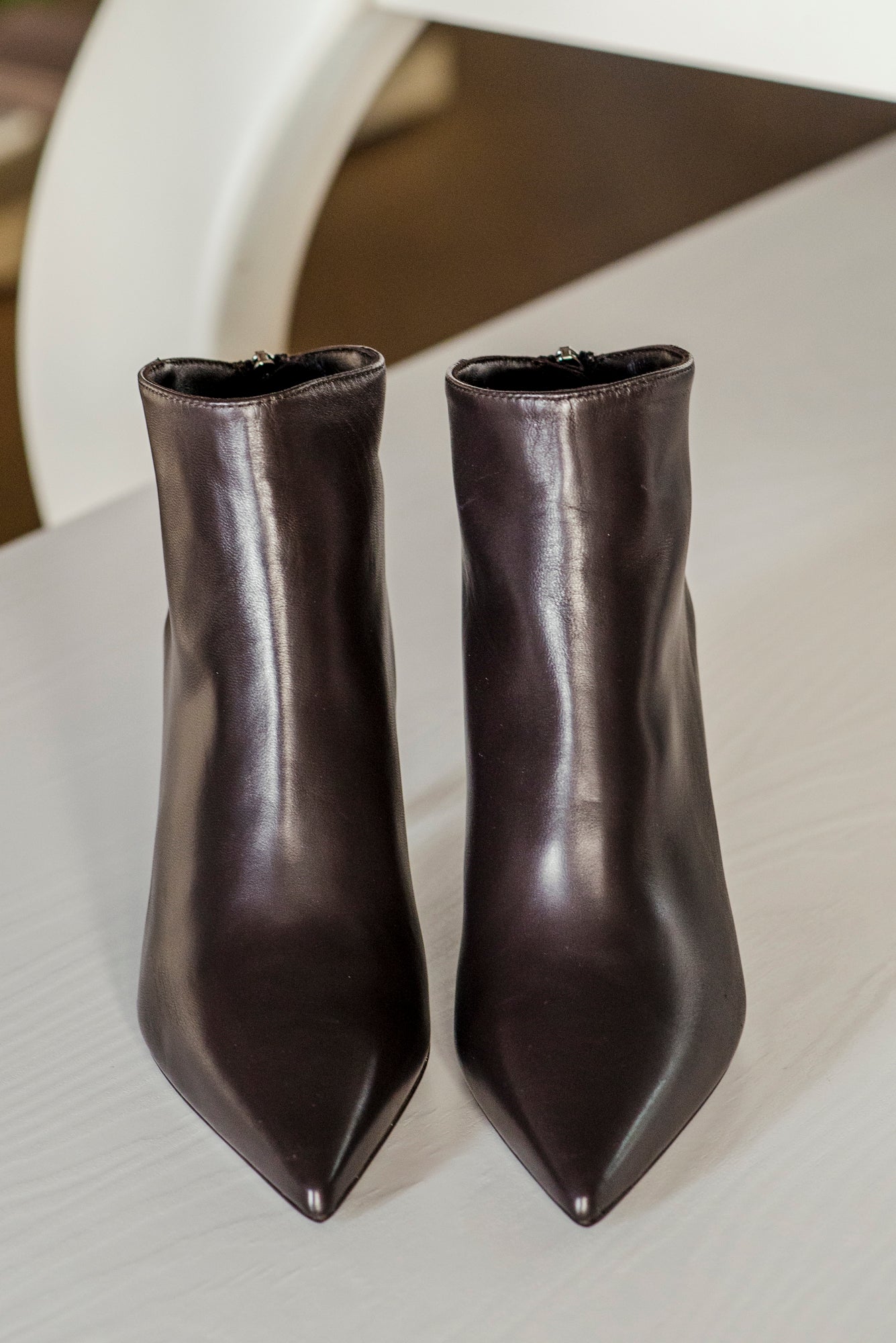 Stivaletto Chantal in Pelle Testa di Moro