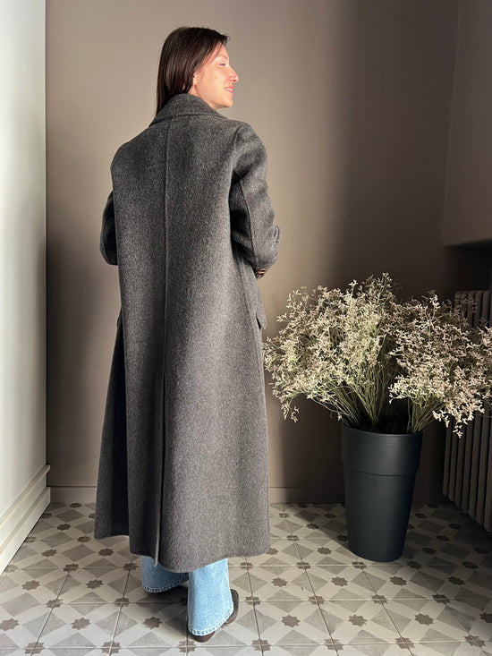 Cappotto Lungo Double-Breasted Alessia Santi