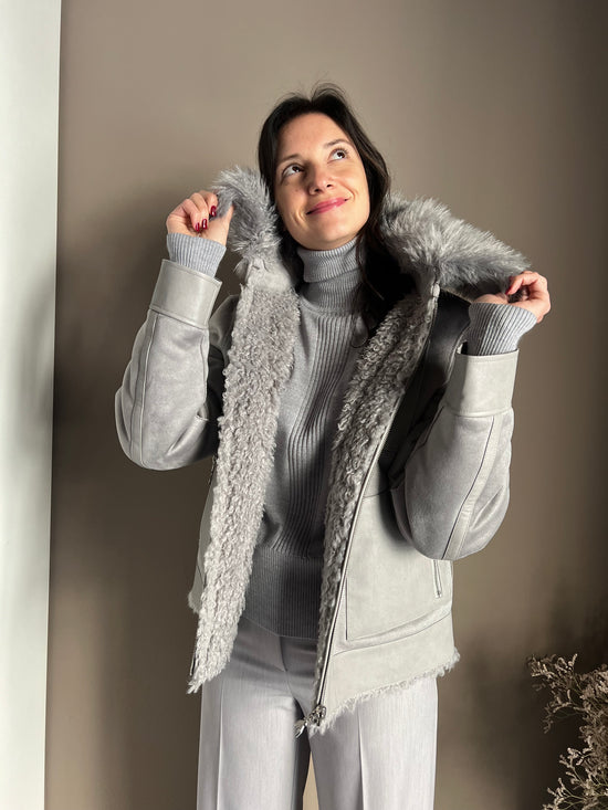 Giubbotto reversibile Fluffy Patrizia Pepe