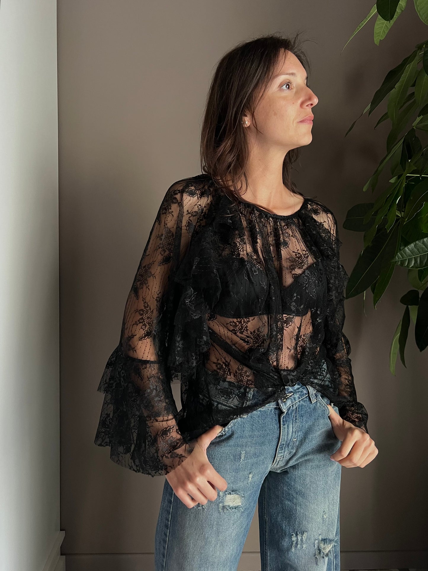Blusa in pizzo So Allure
