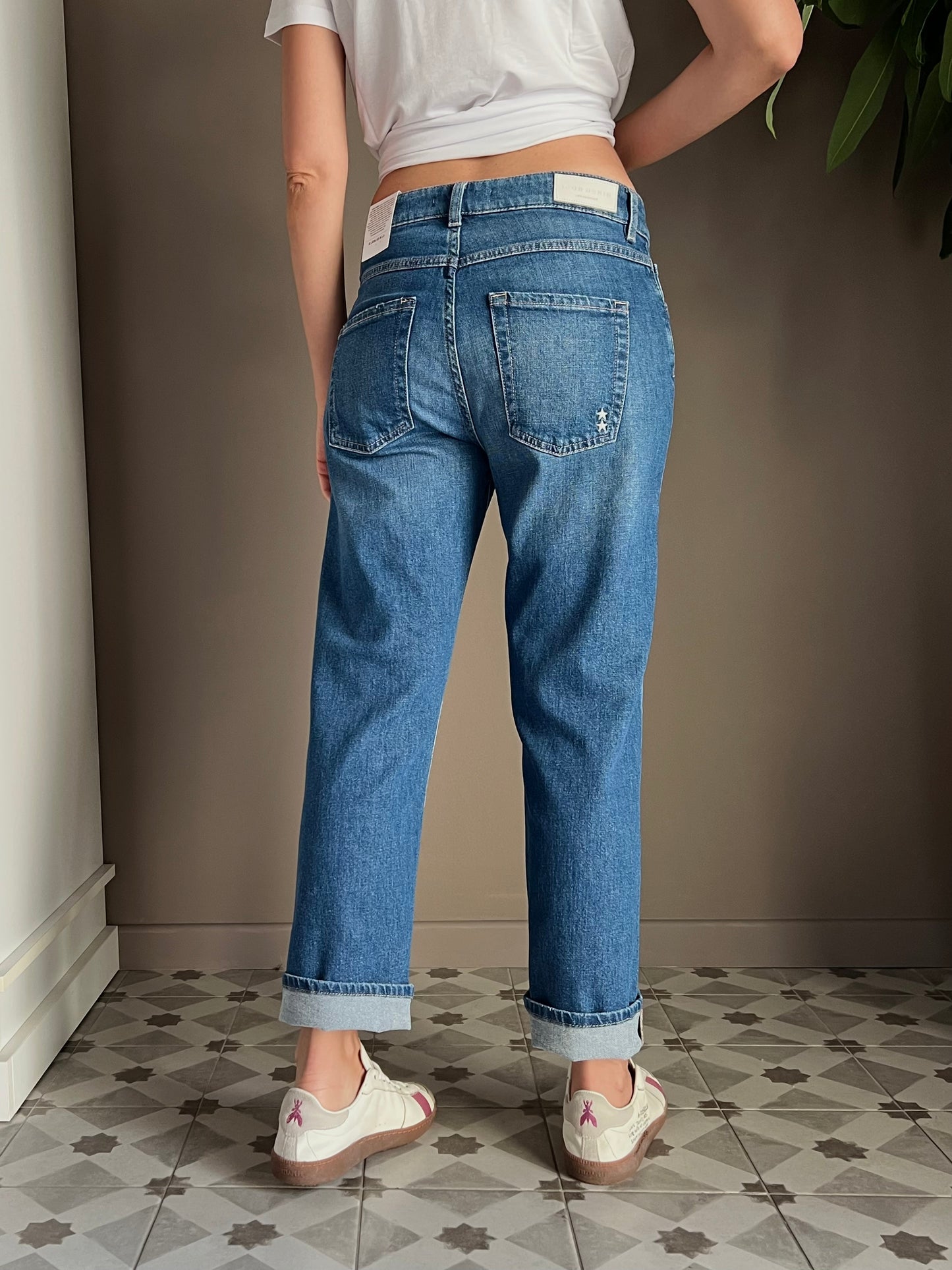 Pantalone Icon Denim modello Mimì
