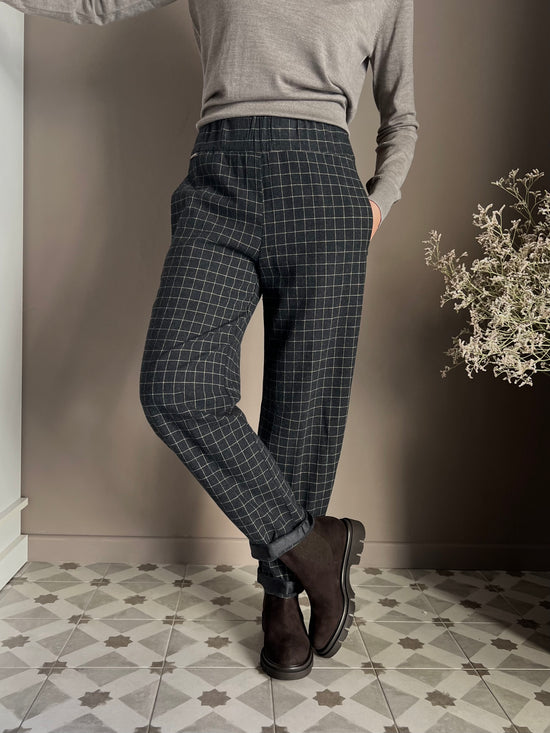 Pantalone Smart-casual Ceck Alessia Santi