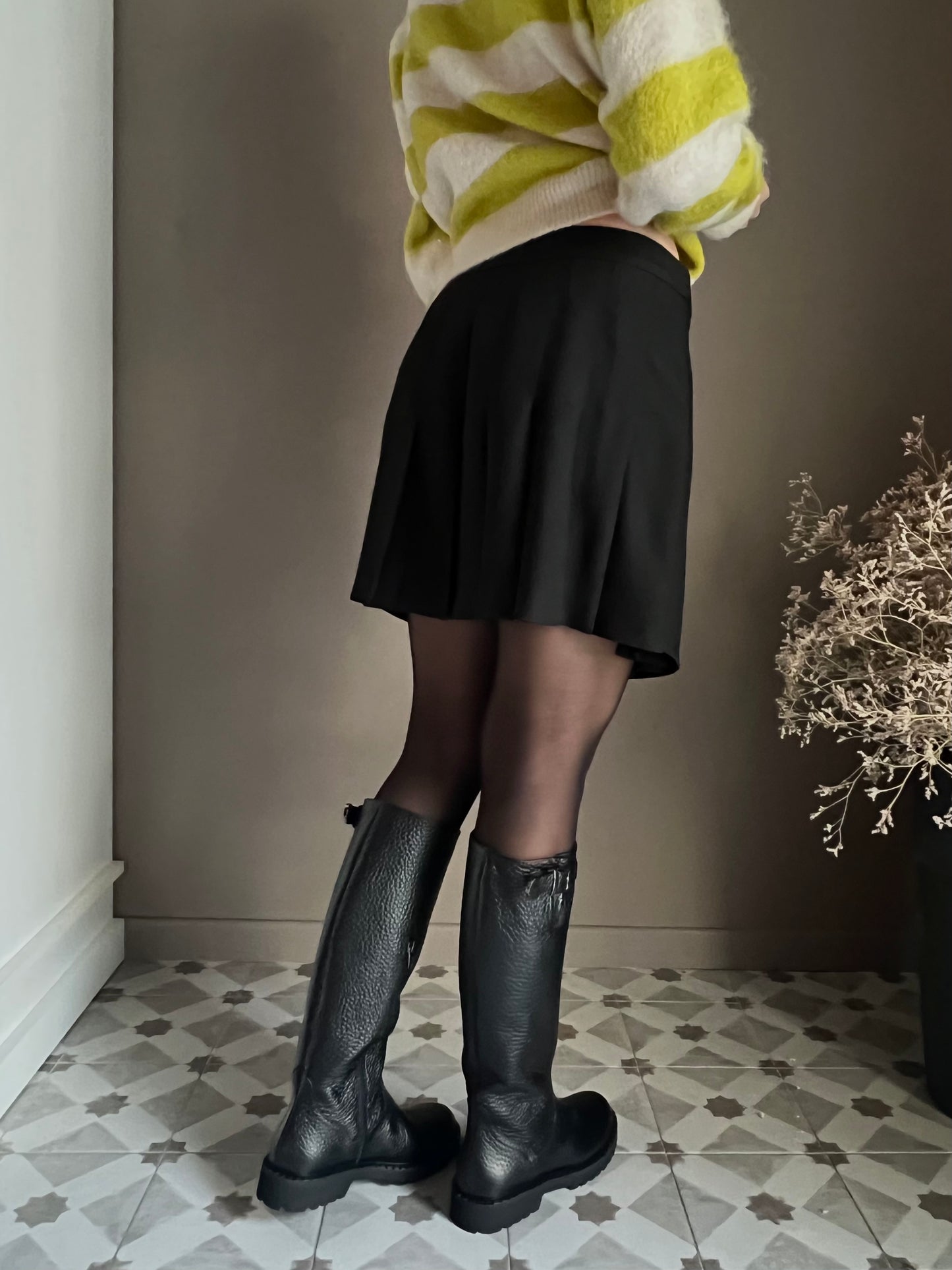 Gonna corta finto portafoglio