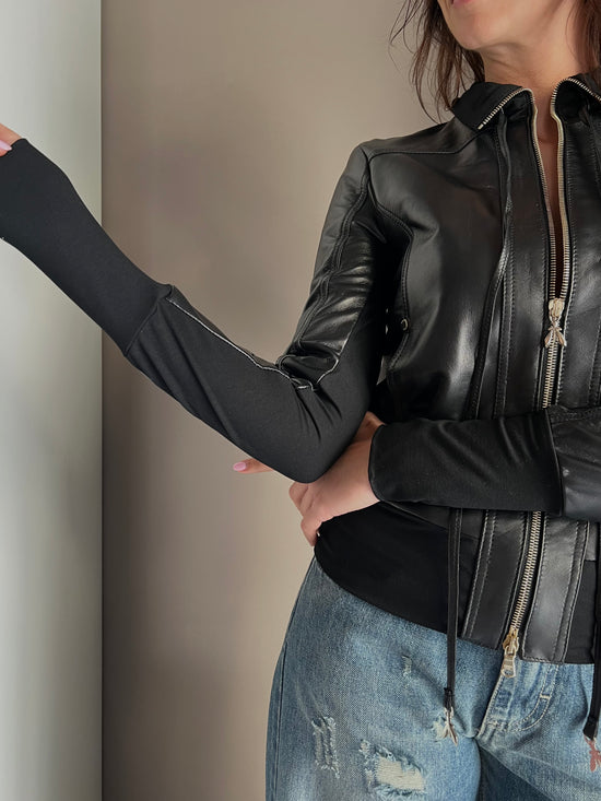 Giacca in pelle