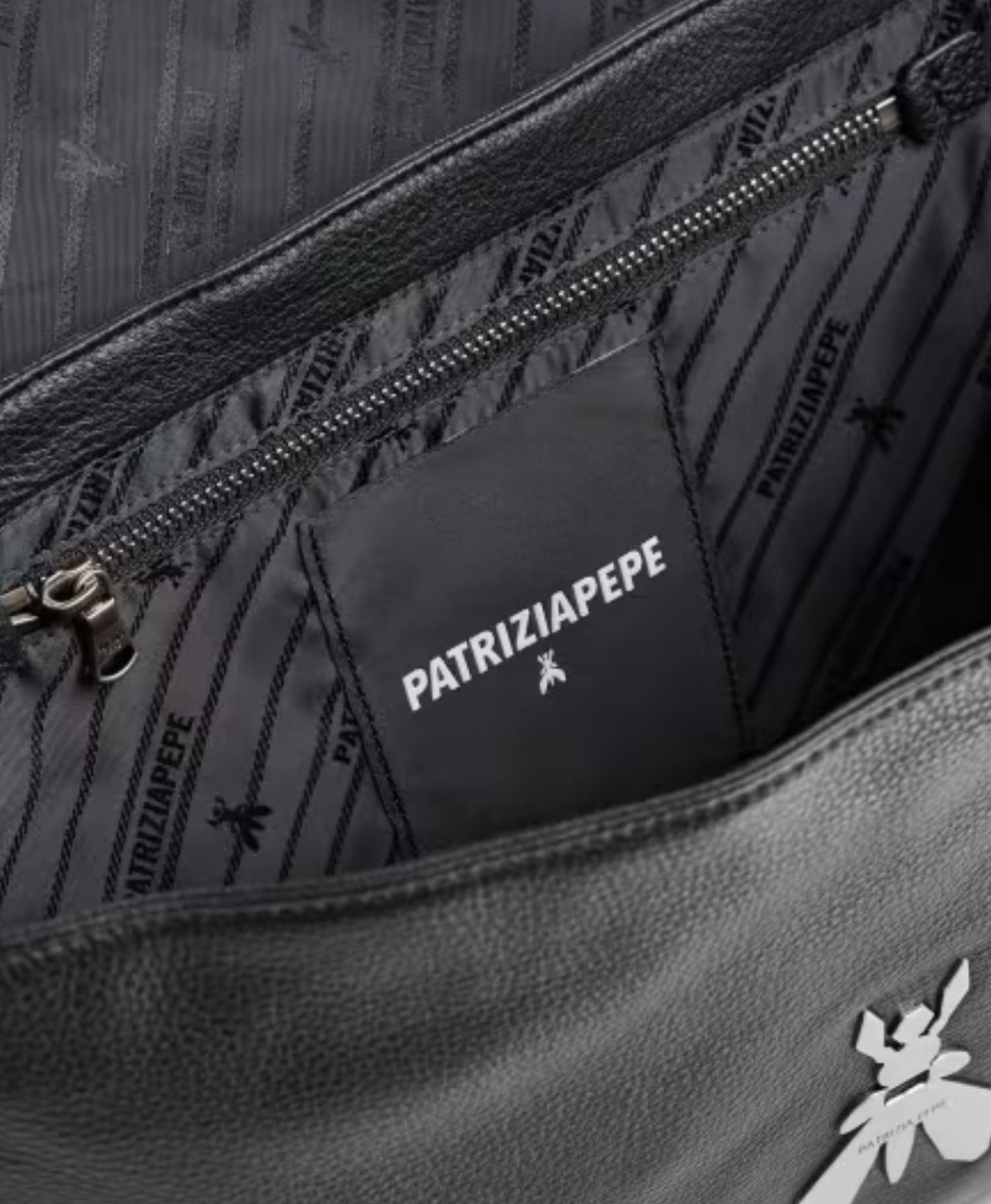 Borsa a spalla grande Fly con catena
