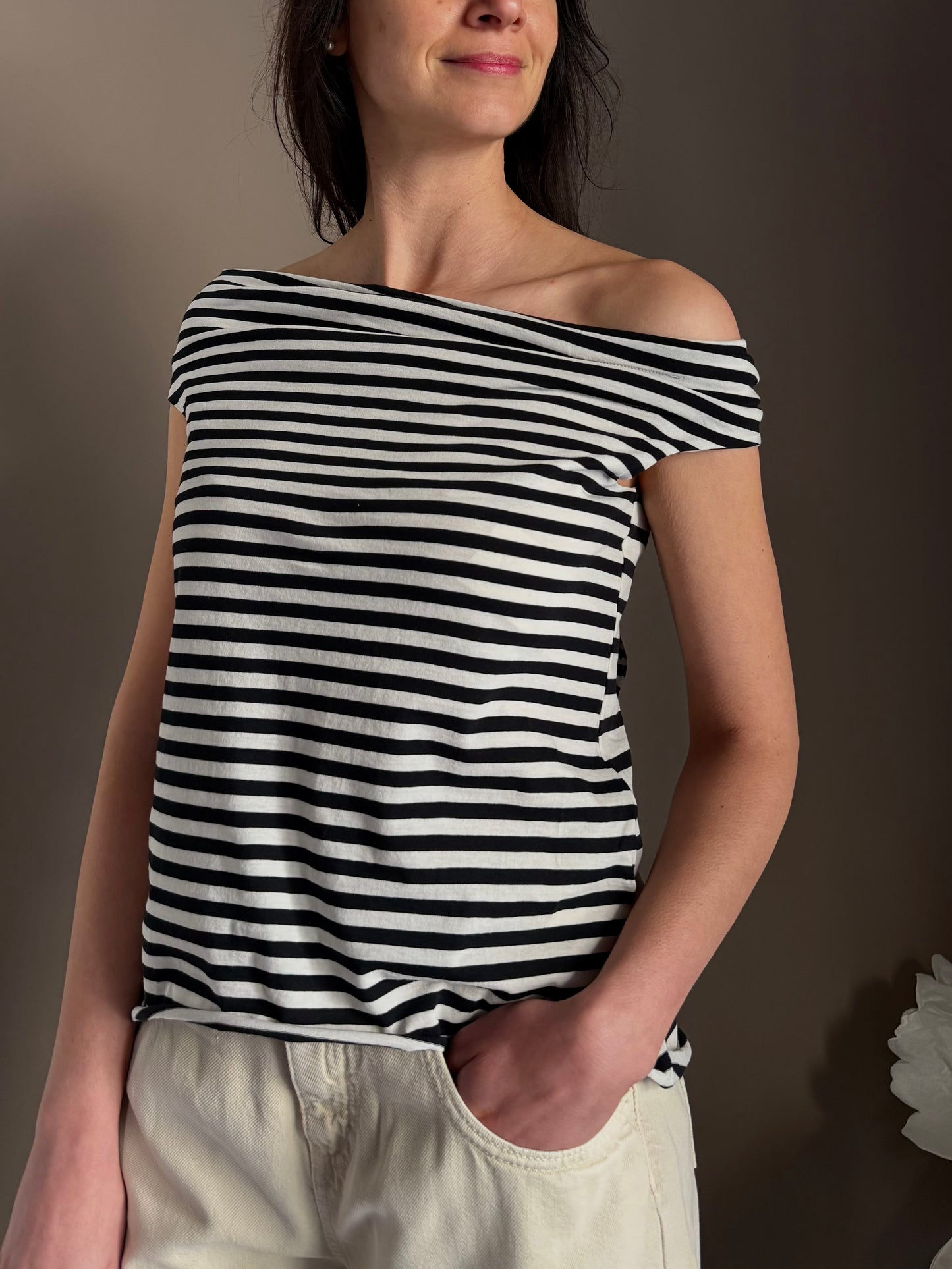 T-shirt Alessia Santi: L'Eleganza delle Righe
