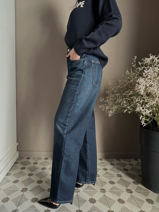 Pantalone Icon Denim Mod.Poppy Blu