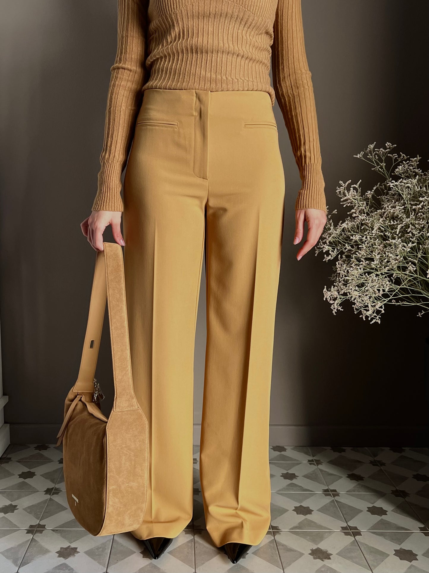 Pantalone fluido Urban beige