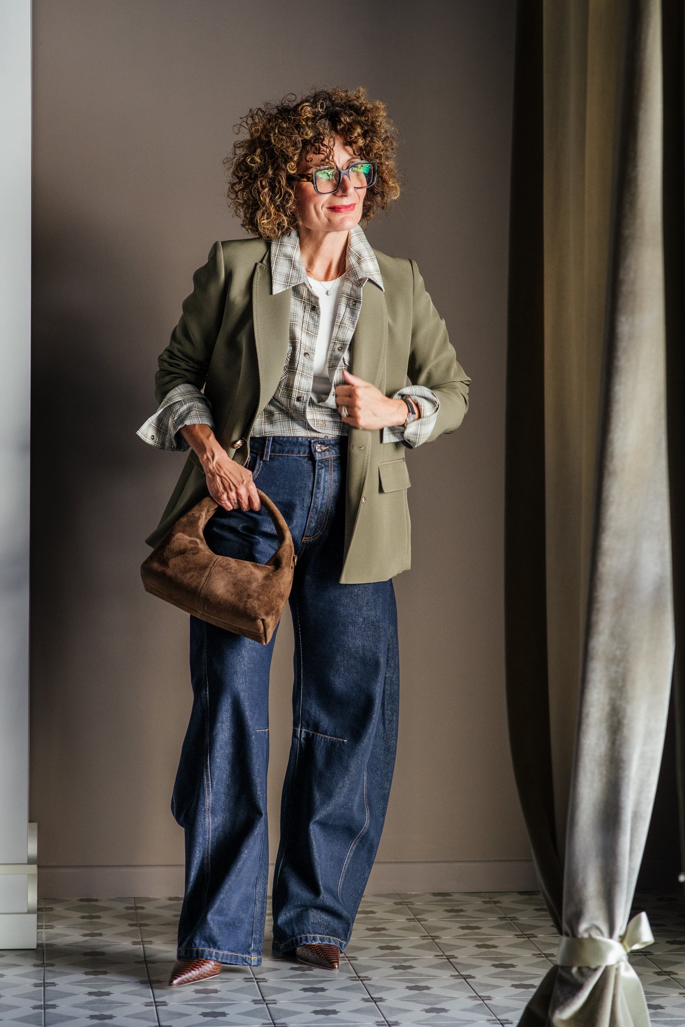 Pantalone jeans barrel fit - So Allure