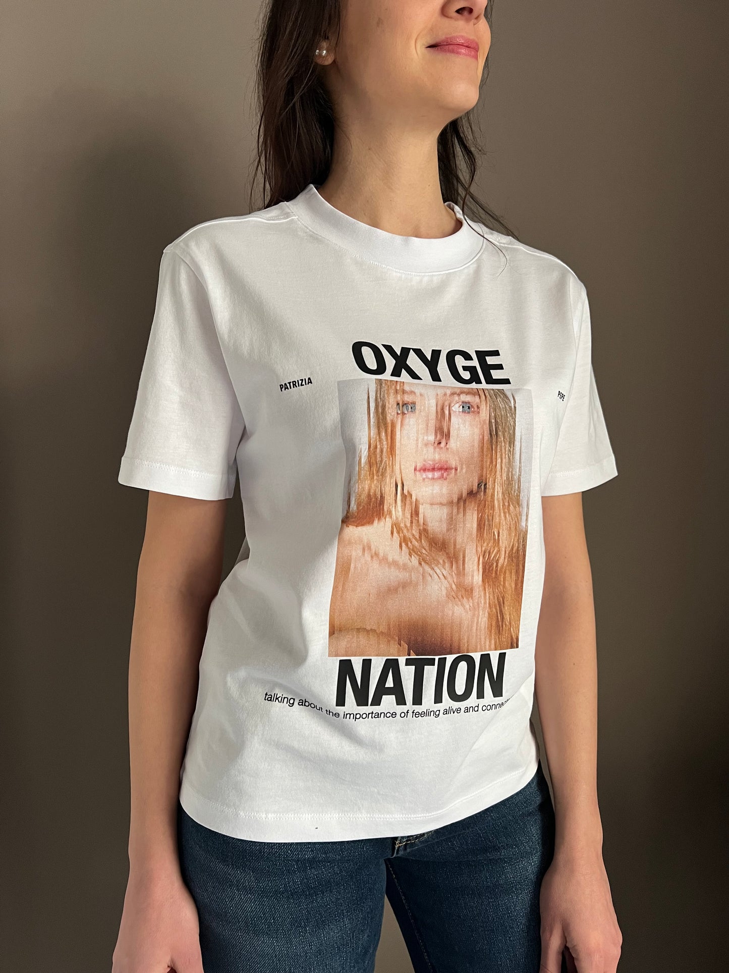 T-shirt Oxygen Nation in cotone