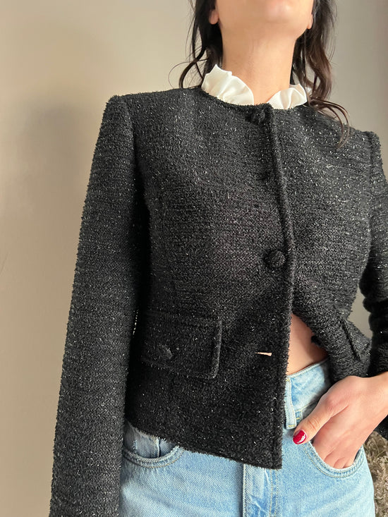 Giacca in tweed lurex